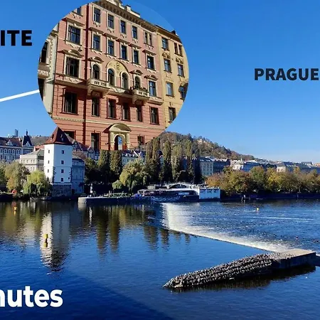 Apartament Balcony King 12 Min From Charles Bridge Praga