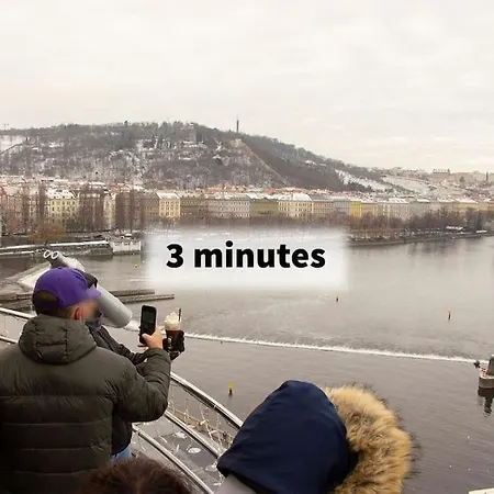 Apartment Balcony King 12 Min From Charles Bridge *
