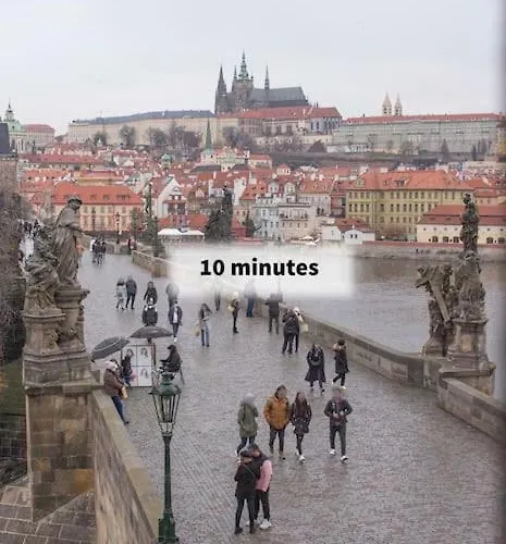 Balcony King 12 Min From Charles Bridge Daire