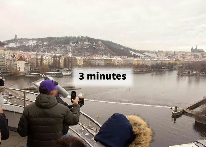 Daire Balcony King 12 Min From Charles Bridge *