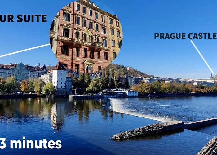 Daire Balcony King 12 Min From Charles Bridge Prag